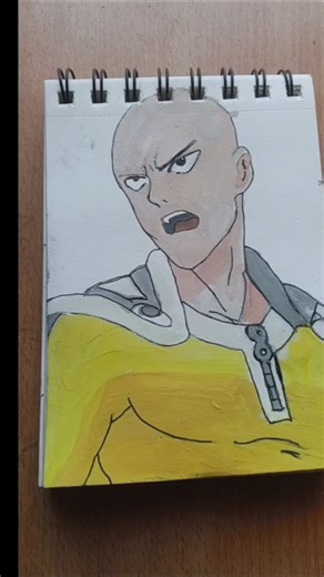 Saitama from one punch man drawing#shorts#Drawing#art_grid18