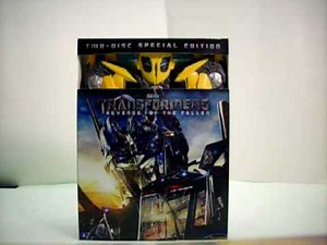 Transformers Revenge of the Fallen Exclusive Transforming Bumblebee DVD Case