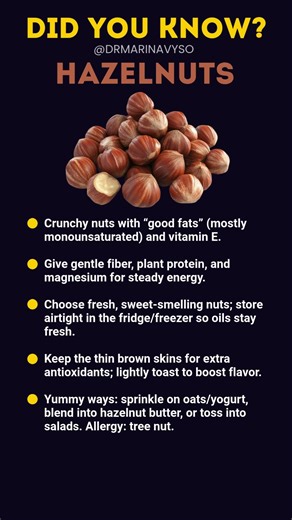 Did You Know? — Hazelnuts #hazelnuts #treenuts