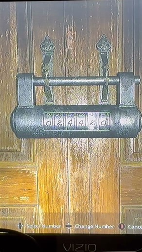 The Study Room Cabinet Code Combination Solution #residentevilvillage #residentevil