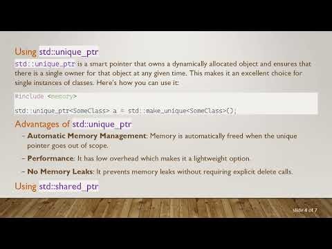The Best Practices for Dynamically Allocating a Class in C+ +