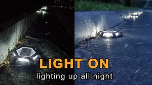 Watch T-SUNUS Solar Dock Lights on Amazon Live