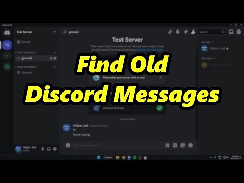 How To Find Specific Old Messages In Discord
