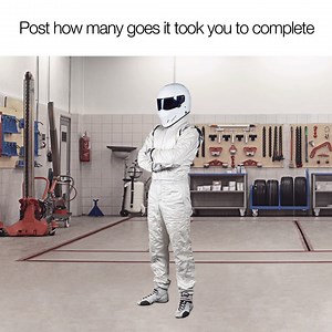 Stop Stig on the silhouette and post your number of attempts | The Stig