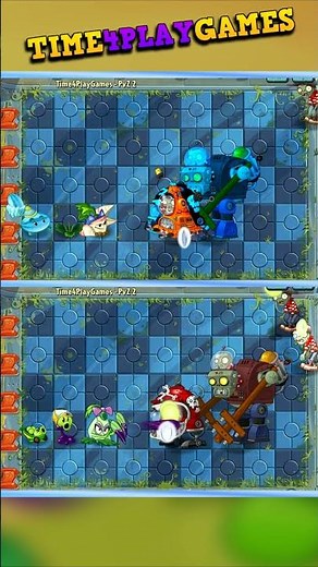 PVZ 2 Team vs Team Plants