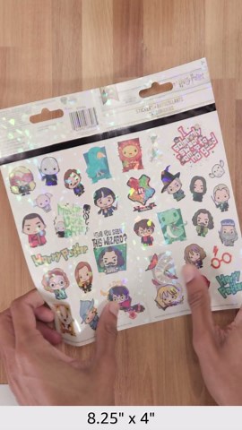 Harry Potter Charm Storytelling Standard Stickers - 4 Sheet Standard Stickers - 4 Sheet
