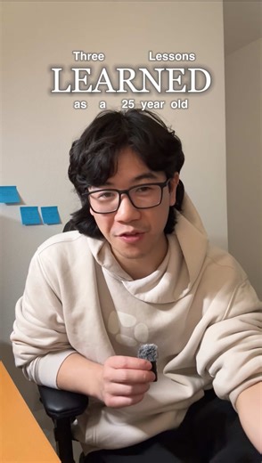 Top 3 Life Lessons from Restarting at 25