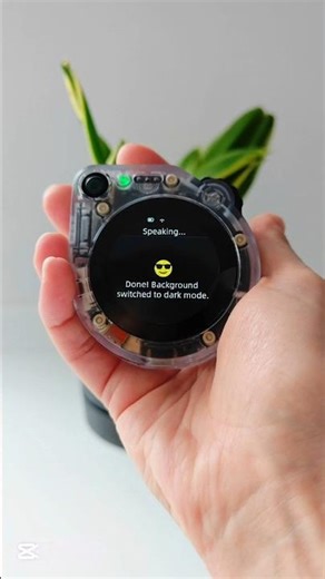 Watcher for XiaoZhi AI assistant #chatgpt #translator #travel #friendship #robot #ai #gadgets #tech