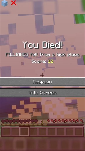 Which Block Saves Me? ❄️ Ice vs Grass vs Void