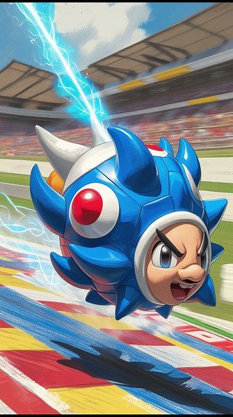 The Blue Shell in Mario Kart is PERFECTLY FAIR 😇 #shorts #animation #memes #satire #funny #scary