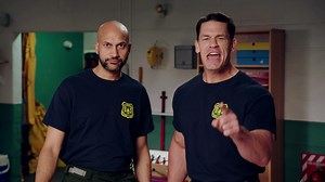 358 reactions · 37 shares | It's holiday havoc when the kids take over the fire station! #PlayingWithFire starring John Cena is NOW PLAYING. | Cinemark | Facebook