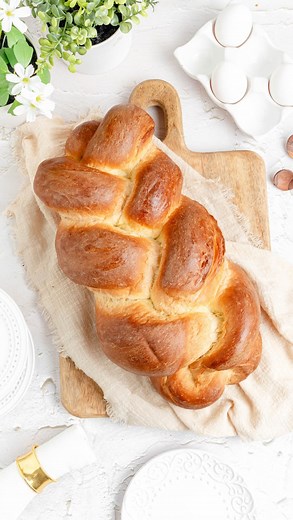 75K views · 24 reactions | My soft homemade challah bread recipe uses...