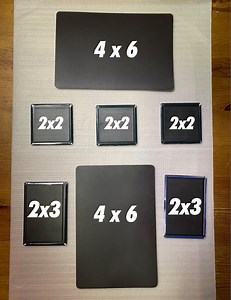 Custom Photo Magnets/pinback Buttons! Sizes: 2x2inch, 2x3inch and 4x6inch * SEE Description for More Details* - Etsy