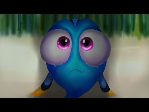 What Did Dory Remember…? | Dory & Charlie | Finding Dory AU | SpeedPaint [READ DES FOR MORE INFO]