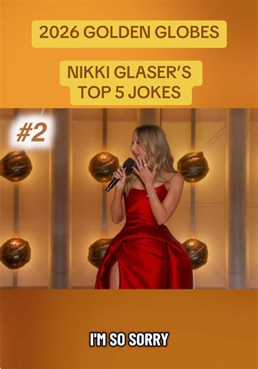 Nikki Glaser's Best Jokes from the 2026 Golden Globes