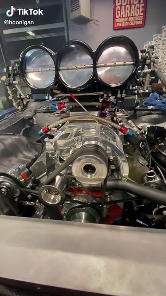 Got chop? The Donk’s first time running to temp. Burnouts soon? #hoonigan