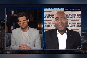 11K views · 876 reactions | Lindsey Graham is a relic of the old South. We are here to create a new South, based on boldness, diversity, and inclusion. Loved talking with you, Billy Eichner. Thanks for having me! | Jaime Harrison | Facebook