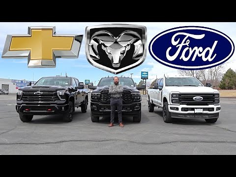 Which Diesel Truck Is Best? (2025 Ram HD vs 2025 Ford Super Duty vs 2025 Silverado HD)