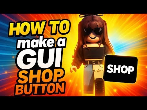 How to make a button gui that opens and closes the shop in roblox Studio?