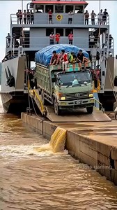 86K views · 246 reactions | Tragically, this truck plunged into the sea, carrying a heavy load of wheat and people. | Raza Tech Trends | Facebook