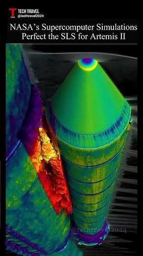 NASA’s Supercomputer Simulations Reveal How the SLS Rocket Conquers Extreme Launch Forces
