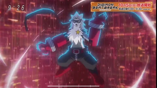 女主数码兽进化画面!成熟期 貂熊兽（暂译）!数码宝贝beat break／节奏破坏先行画面!幽灵游戏之后的新作节拍破坏!
