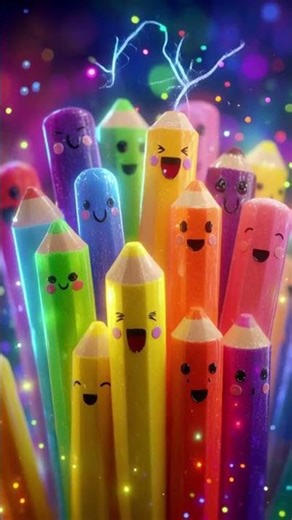 Cute & Colourful Kids Poem 🌈 | Fun Rhyme for Children ✨ | Happy Learning Song