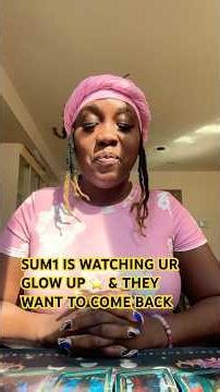 SUM1 IS WATCHING UR GLOW ⭐️ UP & THEY WANT TO COME BACK #support #tarot #zodiac #shorts #fyp #share