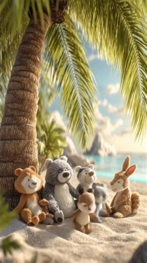 A lovely story of the turtle and coconut tree 😭 #ai #shorts #trending #tree #turtle