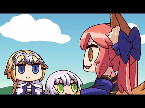 FGO Learning with Manga!Tamamo no mae & jeanne d arc