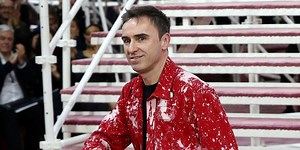 Raf Simons Thinks the Focus on See Now, Buy Now Fashion Is BS