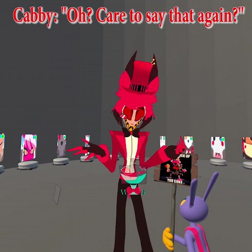 Silliness in a Vox avatar with Alastor, Fat Nuggets, and Jax. #vrchat #hazbinhotel #hazbinhotelalastor #hazbinhotelvox #hazbinhotelfatnuggets #fatnuggets #jax #digitalcircus #tadc #theamazingdigitalcircusjax #digitalcircusjax #theamazingdigitalcircus #vox