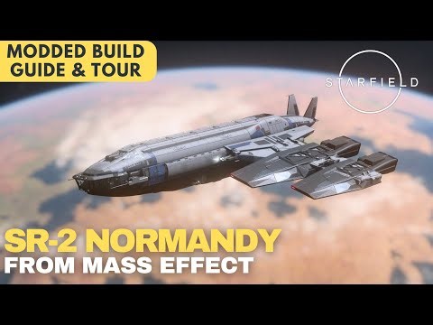 Build the SR-2 Normandy in Starfield | Starfield Ship Build Guide | Modded Ship Build
