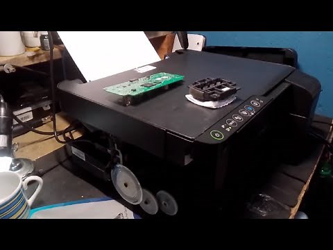 Erro 031004 na Epson L3150 piscando luzes/leds