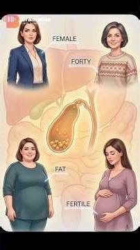 Four F’s for gall bladder stones
