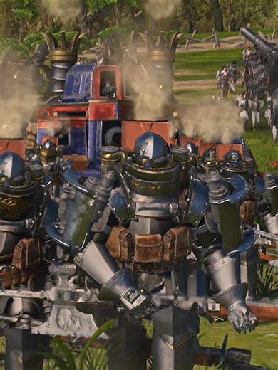 Unstoppable Mechs Battle: Empire vs Skaven in Warhammer 3