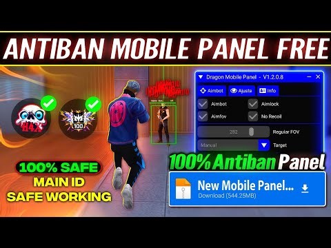 Panel For Mobile FF || Free Fire Hack New 🔥 FF Panel || Free Fire Panel Ob52 😈 FF Max Injector 2026