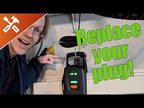 How to replace the plug on a Chevy Volt charger