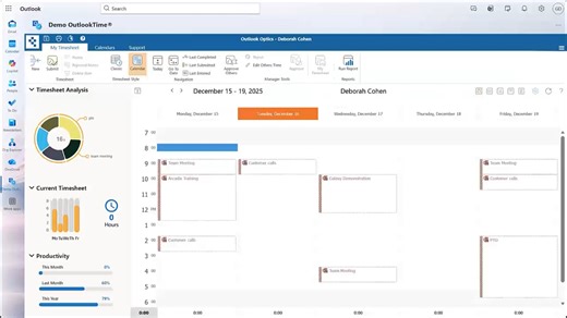 Introducing OutlookTime - the AI time tracking system for Outlook