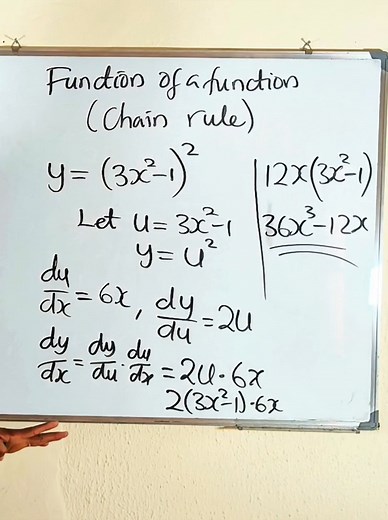 Takaitaccen bayani akan CHAIN RULE na differentiation | Lukman Tambuwal