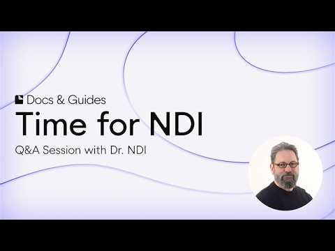 Time for NDI - Q&A Session with Dr. NDI