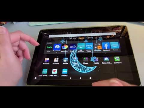 How to turn off the Continue and Recommended Row on Kindle Fire HD - January 2022