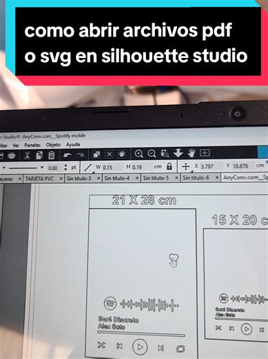 Cómo abrir PDF y SVG en Silhouette Studio Gratis