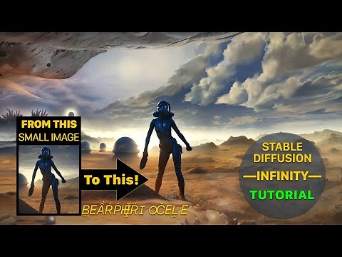 Stable Diffusion Infinity Tutorial - Free Ai Outpainting On Infinite Canvas