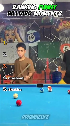 Ranking the messiest pool shots #shorts #funny #fails