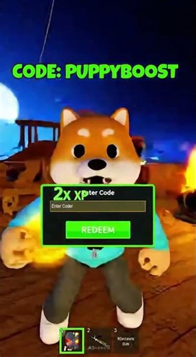 #2 All-time Blox Fruits OP codes – puppy fruits all! Copy FAST 🔥 #BloxFruits| Tiny Builders #shorts