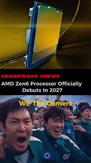 AMD Zen6 Processor Officially Debuts In 2027#AMD #Zen6 #CPU #TechNews #PCGaming #Hardware