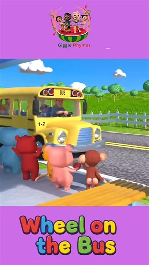 [ 1 MINUTE LOOP ] 🚍 Wheels on the Bus Sound Variations🎶 || Several Version | Giggle Rhymes
