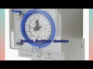 comment câbler et programmer horloge classique pour commende une lampe