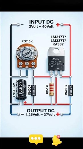 DC 3V to 40V Input Module ⚡ Wide Voltage Range Electronics Circuit #Shorts #electronicskit